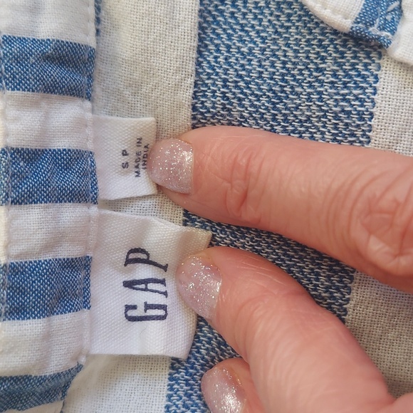 Gap Folkstyle Cotton Blouse - Picture 5 of 10